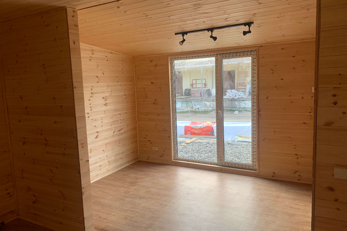 Модульный каркасный дом 40 м²